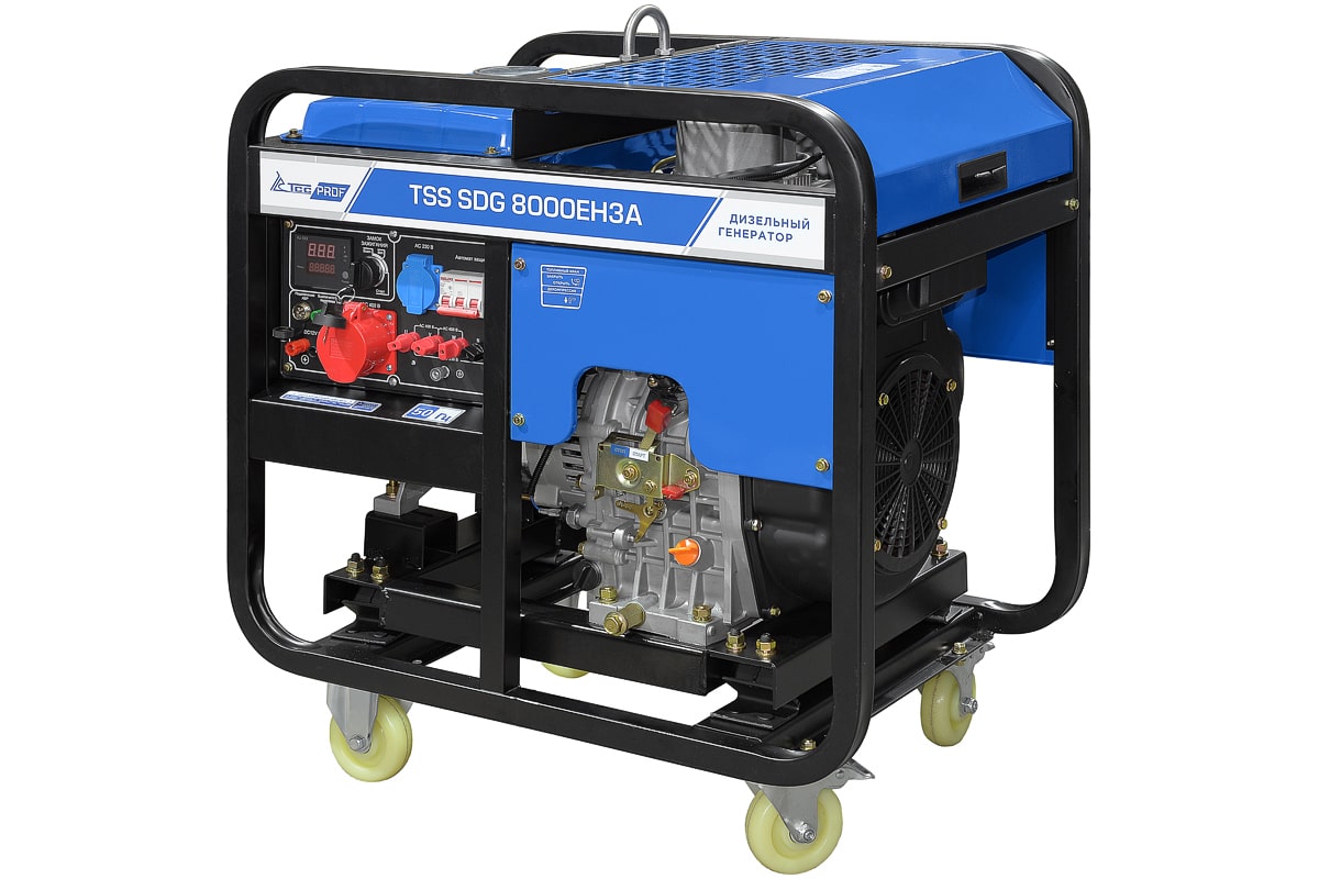 Дизель генератор TSS SDG 8000EH3A
