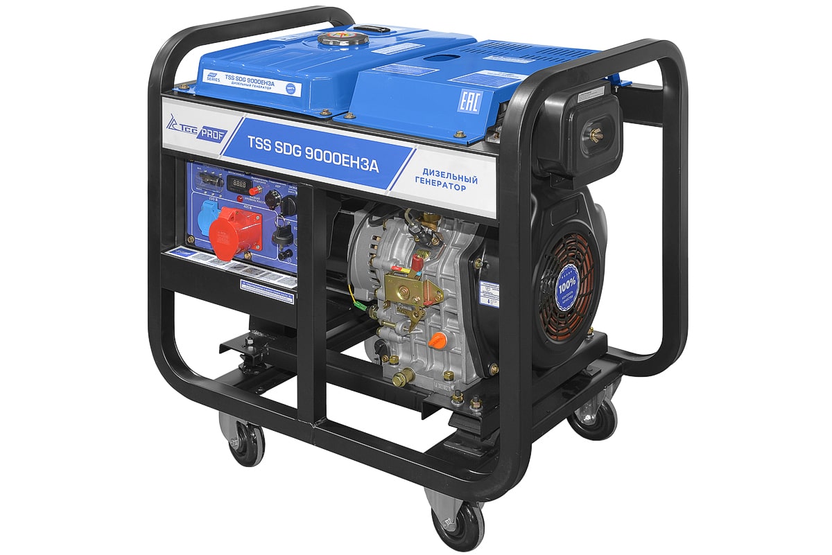 Дизель генератор TSS SDG 9000EH3A
