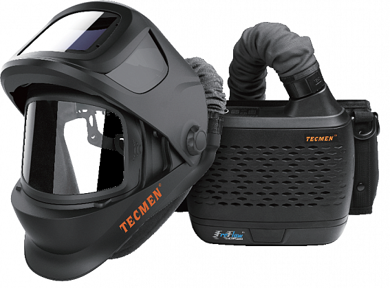 Сварочная маска Tecmen TM 1000 с подачей воздуха PAPR
